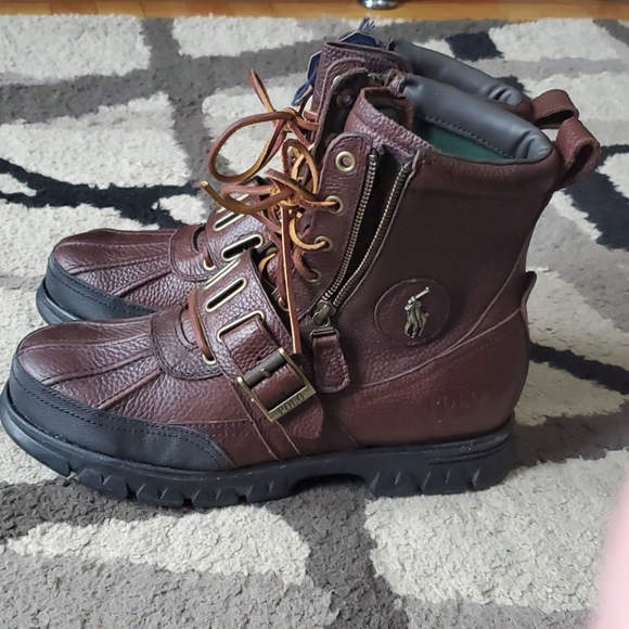 Like New polo by ralph lauren winter boots - Picture 3 of 14